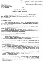 Soumba et Lansiné : un roman oral malinké