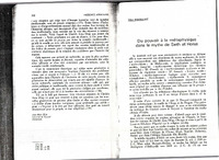Du pouvoir à la métaphysique dans le mythe de Seth et Horus