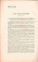 Note bibliographique