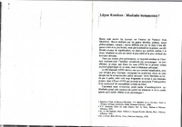 Mudimbe bernanosien ?