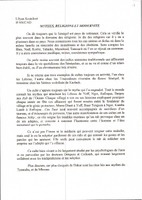 Mythes, religions et modernité