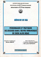 Personnages et pratiques religieuses dans l'œuvre romanesque de Cheikh Aliou Ndao