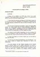 Les religions d’Afrique noire